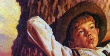 Imaginea lui Huck Finn și imaginea lui Tom Sawyer (caracteristici comparative) august - secera