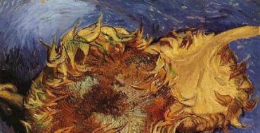 The painting “Sunflowers” ​​is a famous masterpiece by Vincent Van Gogh